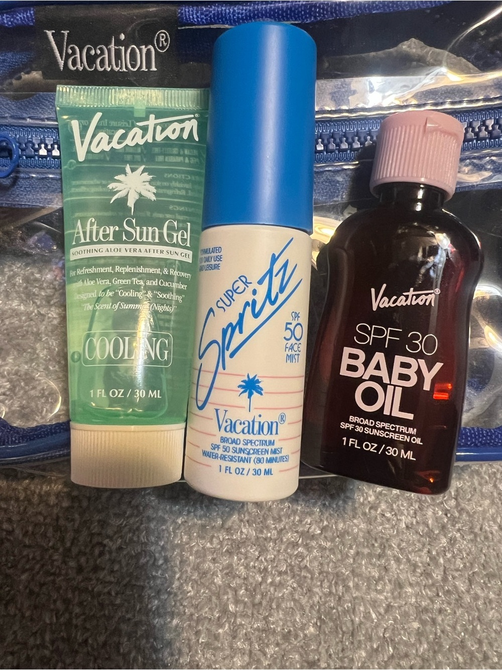 Vacation Fanny Pack with Travel Sizes - Picture 2 of 3